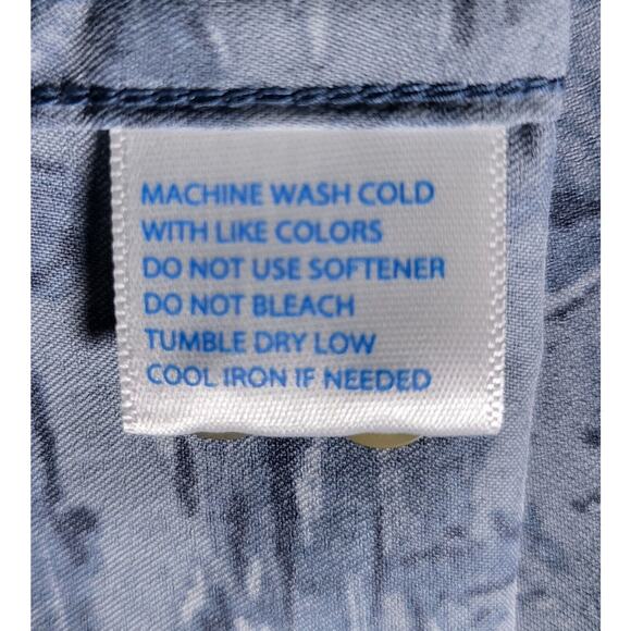 NWT SOUTHERN TIDE Cliff Intercoastal Performance‎ Shirt Blue Size S MSRP $125 - Picture 6 of 9